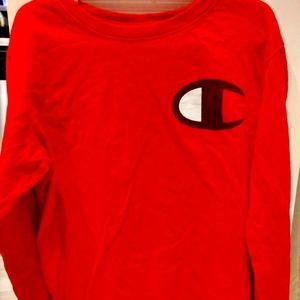 Boys Champion long sleeve graphic T shirt